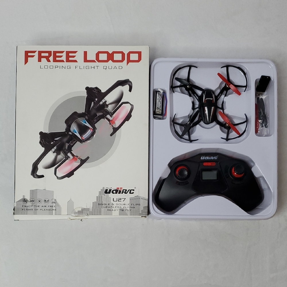 UDI Remote Control RC Drone Quad with Controller Free Loop